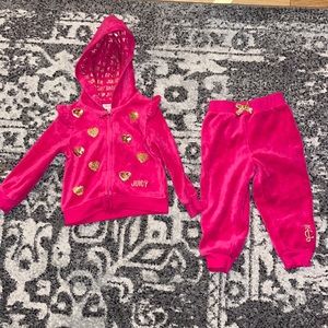 Juicy Couture Toddler Girl Jumpsuit size 18 months